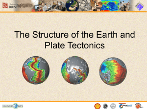 The Structure of the Earth and Plate Tectonics