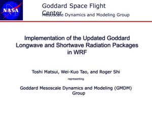 Goddard Space Flight Center Implementation of the Updated Goddard