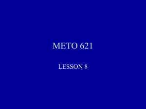 METO 621 LESSON 8