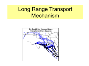 Long Range Transport Mechanism