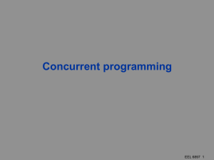 Concurrent programming EEL 6897  1