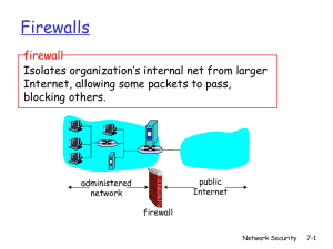 Firewalls