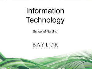 Information Technology School of Nursing