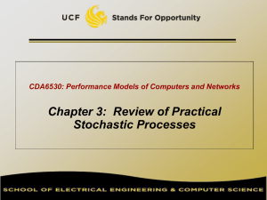 Chapter 3:  Review of Practical Stochastic Processes