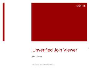 Unverified Join Viewer 4/24/15 Red Team 1