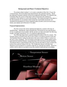 Background and Phase I Technical Objectives