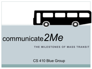 2Me communicate CS 410 Blue Group