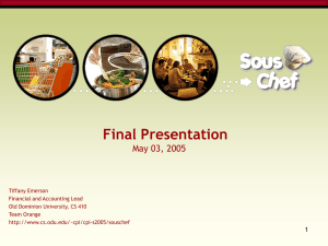 Final Presentation May 03, 2005