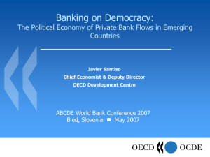 Banking on Democracy: Countries ABCDE World Bank Conference 2007