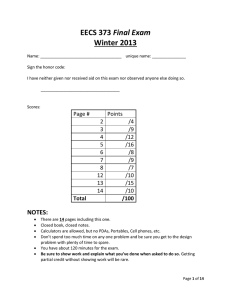 Final Exam Winter 2013