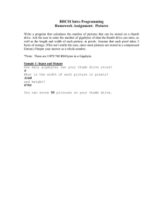 BHCSI Intro Programming Homework Assignment:  Pictures