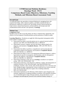 UTMB Internal Medicine Residency Oncology Ward - PGY1