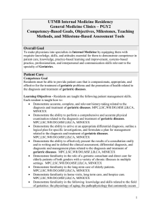 UTMB Internal Medicine Residency General Medicine Clinics – PGY2