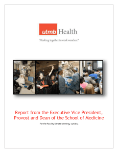 Report from the Executive Vice President,