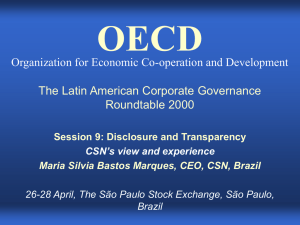 OECD The Latin American Corporate Governance Roundtable 2000