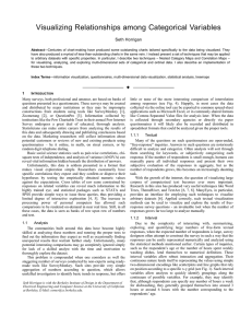 Visualizing Relationships among Categorical Variables  Seth Horrigan
