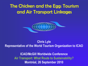 The Chicken and the Egg: Tourism and Air Transport Linkages