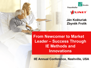 From Newcomer to Market – Success Through Leader IE Methods and