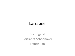 Larrabee Eric Jogerst Cortlandt Schoonover Francis Tan