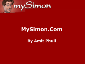 MySimon.Com By Amit Phull