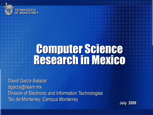 Computer Science Research in Mexico