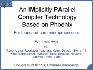 IM Based on Phoenix C For thousand-core microprocessors