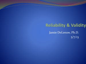 Jamie DeLeeuw, Ph.D. 5/7/13