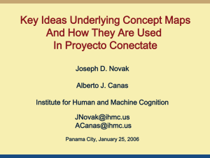 Key Ideas Underlying Concept Maps And How They Are Used