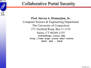 Collaborative Portal Security