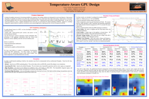 Temperature-Aware GPU Design Problem Statement