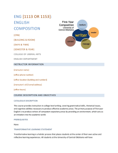 ENG : ENGLISH COMPOSITION