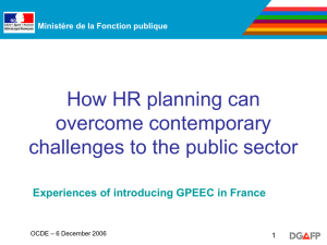 How HR planning can overcome contemporary challenges to the public sector