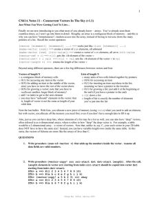 1 CS61A Notes 11 – Concurrent Vectors In The Sky (v1.1)