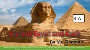 Ancient Egypt and Kush 4 A
