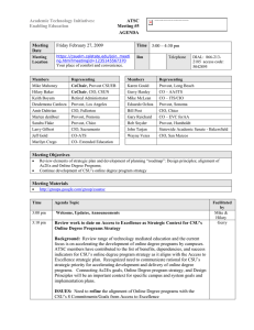 Friday February 27, 2009 Meeting Time