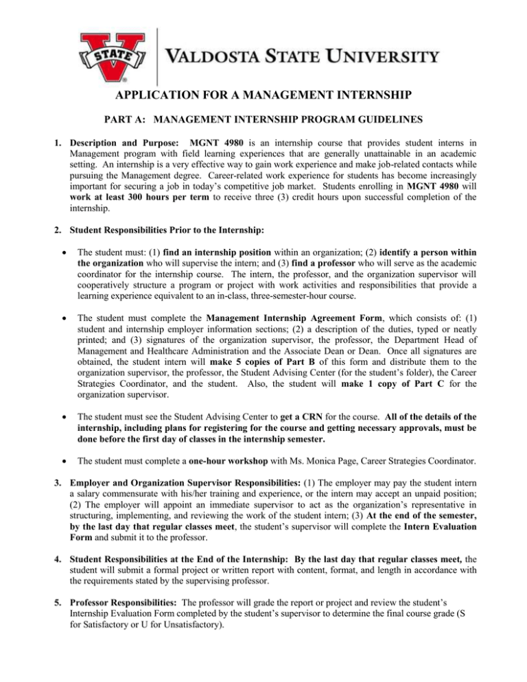 application-for-a-management-internship