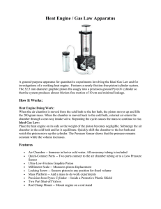 Heat Engine / Gas Law Apparatus