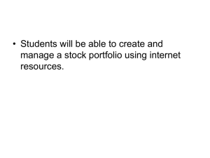 • Students will be able to create and resources.