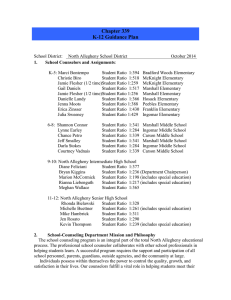 Chapter 339 K-12 Guidance Plan