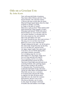 Ode on a Grecian Urn By John Keats