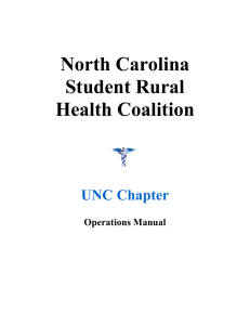 North Carolina Student Rural Health Coalition