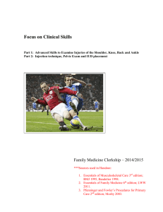 Focus on Clinical Skills