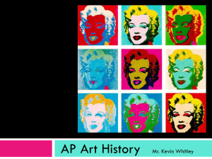 AP Art History Mr. Kevin Whitley