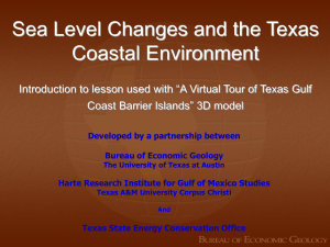 Sea Level Changes and the Texas Coastal Environment
