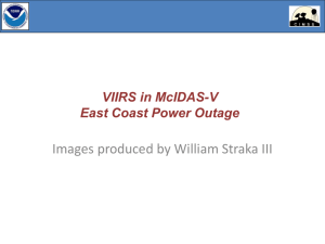 Images produced by William Straka III VIIRS in McIDAS-V