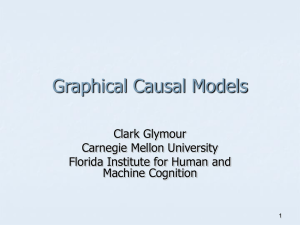 Graphical Causal Models Clark Glymour Carnegie Mellon University Florida Institute for Human and