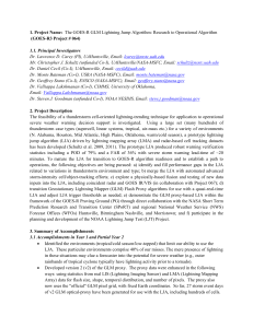 1. Project Name: (GOES-R3 Project # 064)  1.1. Principal Investigators