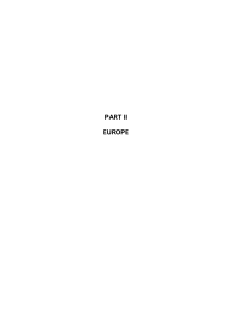 PART II  EUROPE