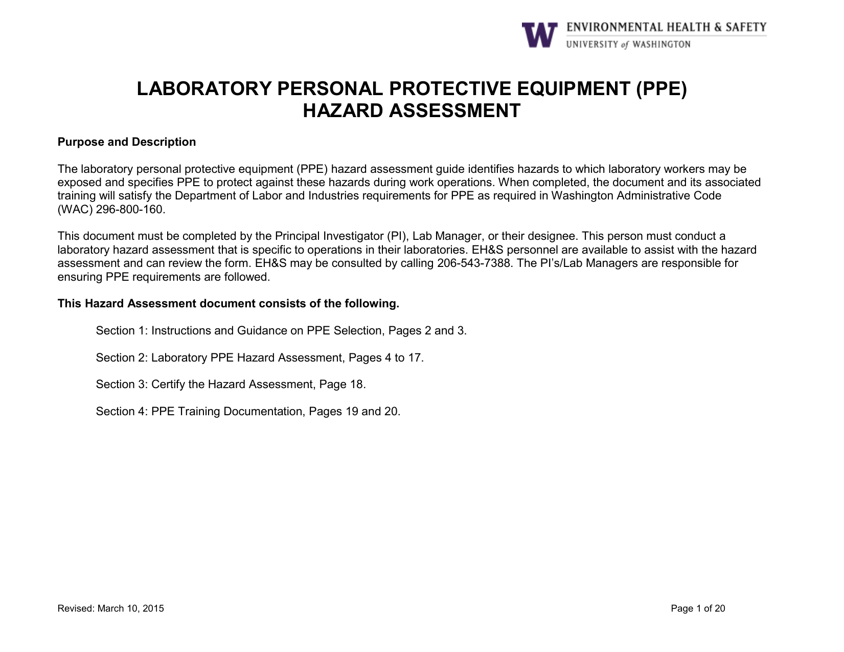 personal protective equipment research paper pdf