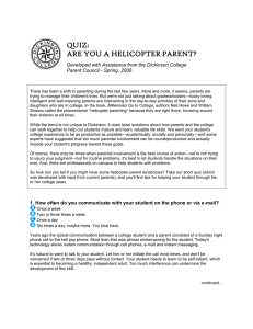 QUIZ: ARE YOU A HELICOPTER PARENT?
